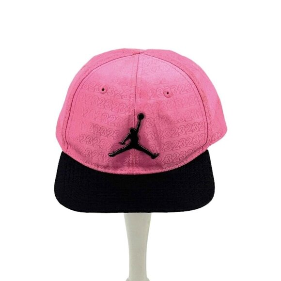 Nike Air Jordan 23 Jumpman Adjustable Snapback Cap Hat Pink Toddler One Size - Picture 1 of 11
